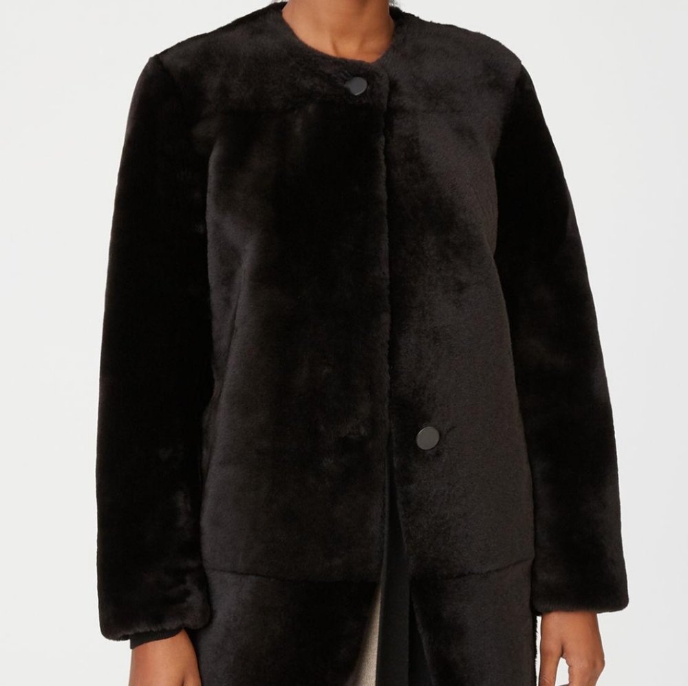 Shearling coat